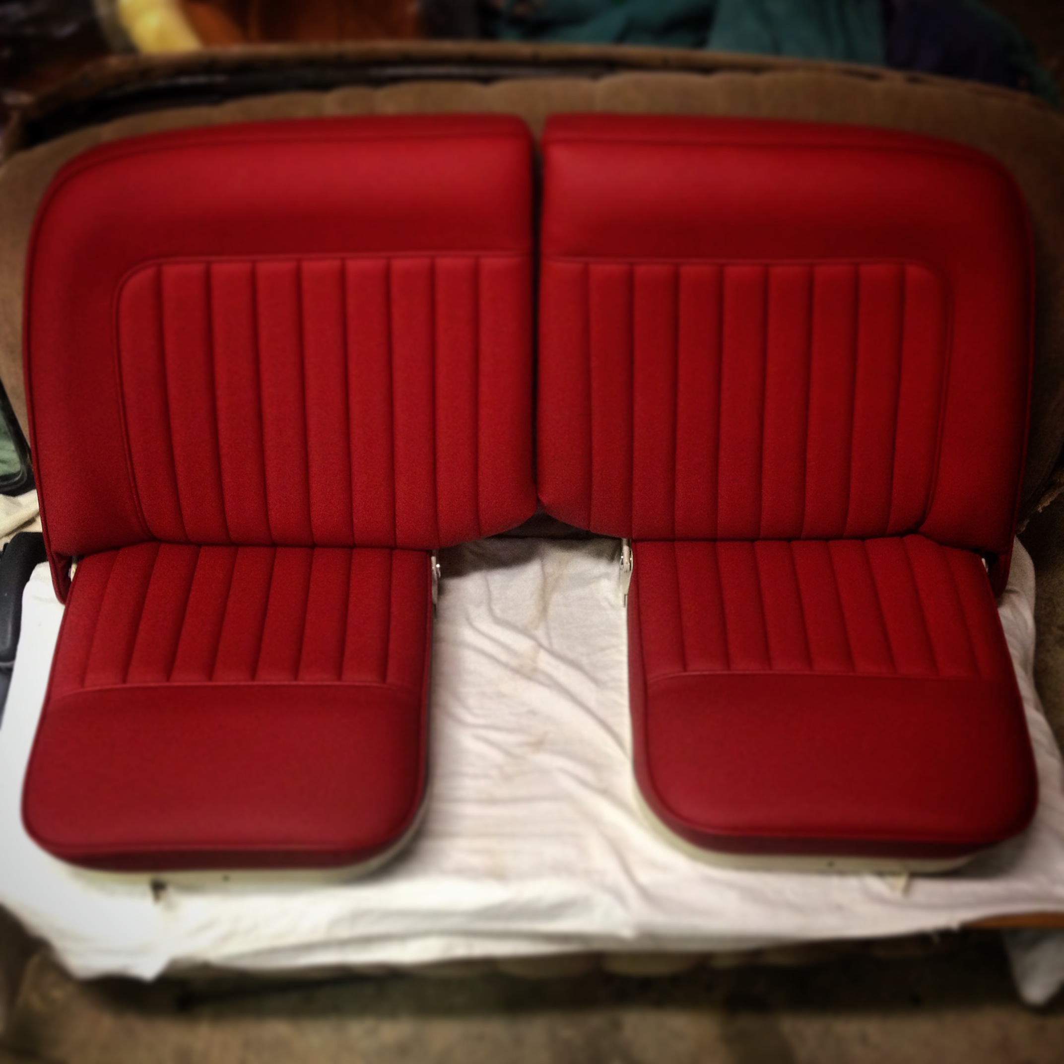 Custom Sewn Bench Seats