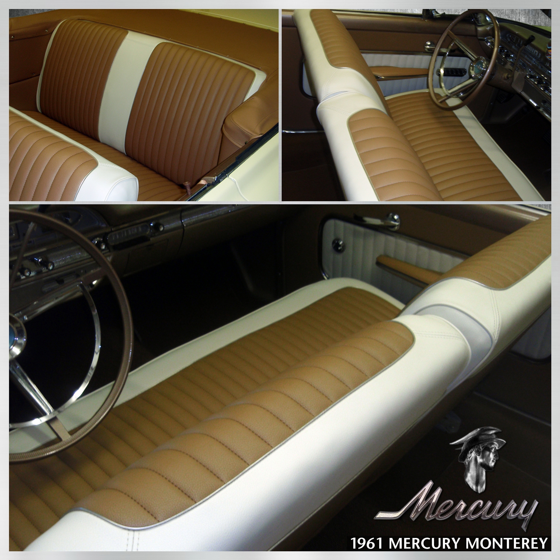 Automobile Upholstery Restoration / Vehicle Upholstery Renovation- 1961 Mercury Monterey