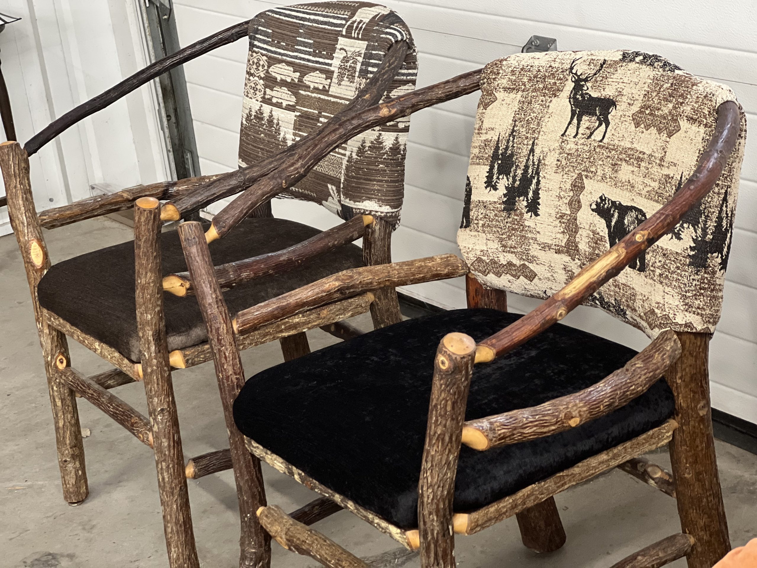Hickory Wood Upholstery
